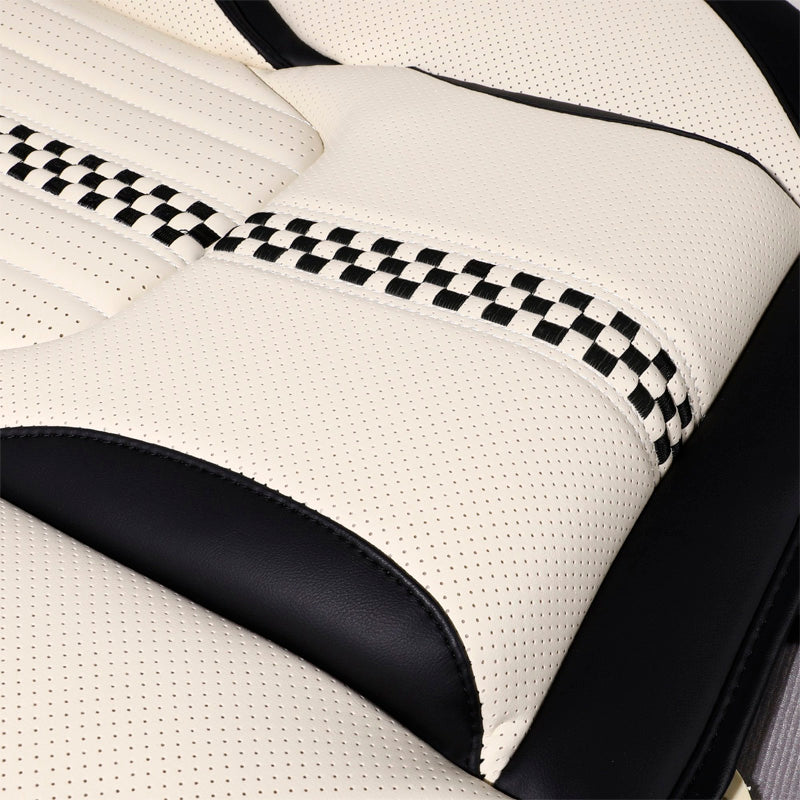 Capa Universal Completa Para Carro Izurus em Couro Legítimo e AirBag +BRINDES: 3 Tapetes Para Carro e Capa de Volante