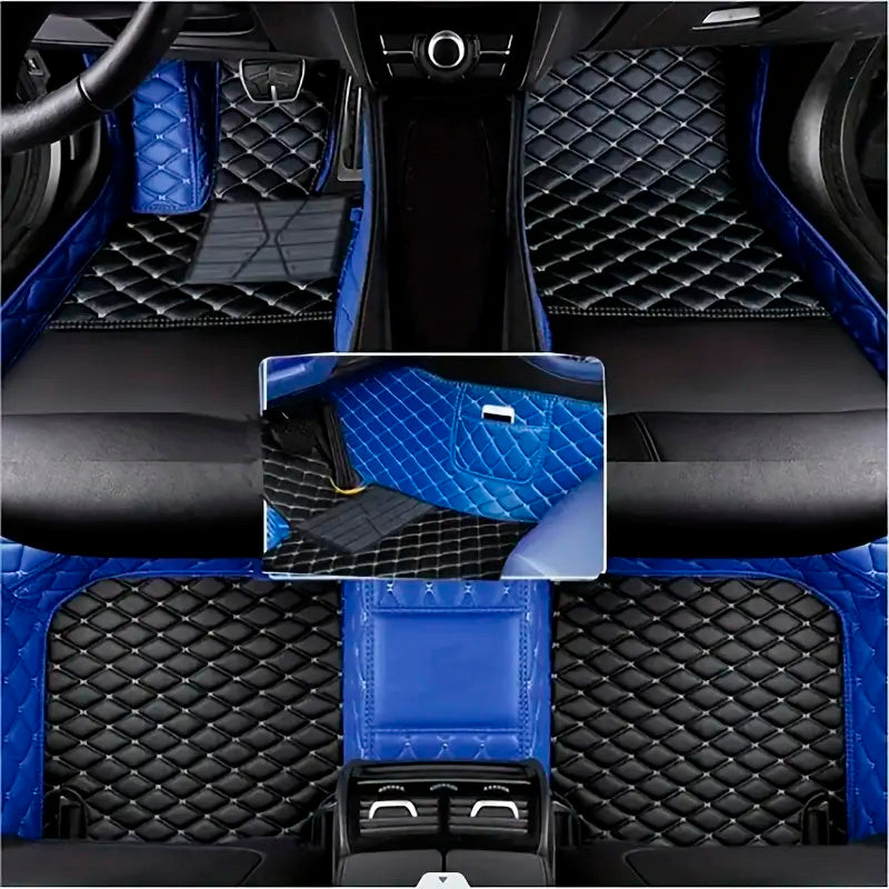 Capa Universal Completa Para Carro Evotek em Couro Legítimo e AirBag +BRINDES: 3 Tapetes Para Carro e Capa de Volante